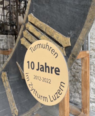 10 Jahre Turmuhren im Zytturm Luzern